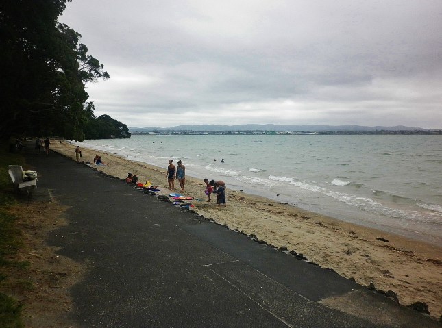 Point Chevalier beach, looking southeast